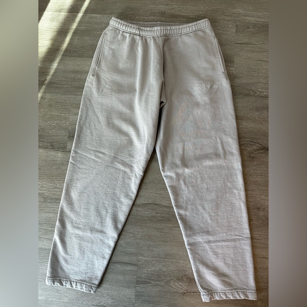 Bricks & Wood Men’s Script Logo Sweatpants - Size M - Picture 3 of 9